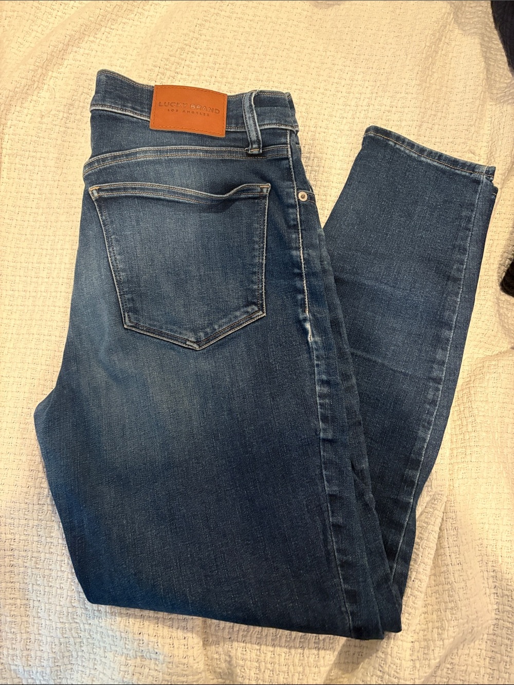 Lucky Brand Women's Medium Blue Stretch Denim Jeans